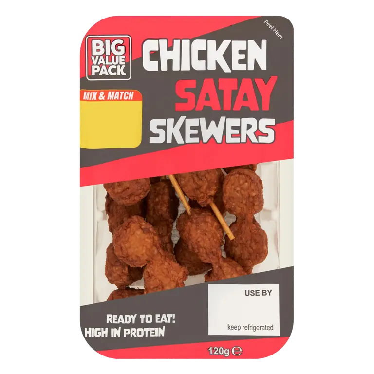 10 Mini Chicken Satay 100g