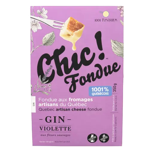 Chic! Artisan Cheese Fondue Violet Gin 350 g