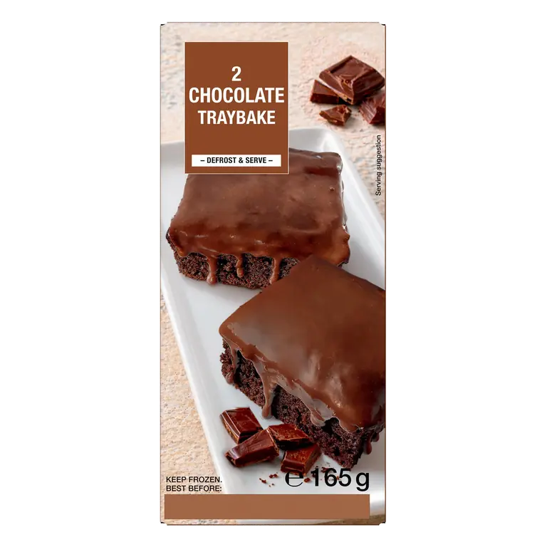 2 Chocolate Traybake 165g