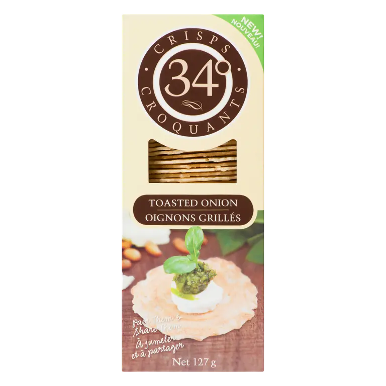 Crispbreads Toasted Onion 127 g