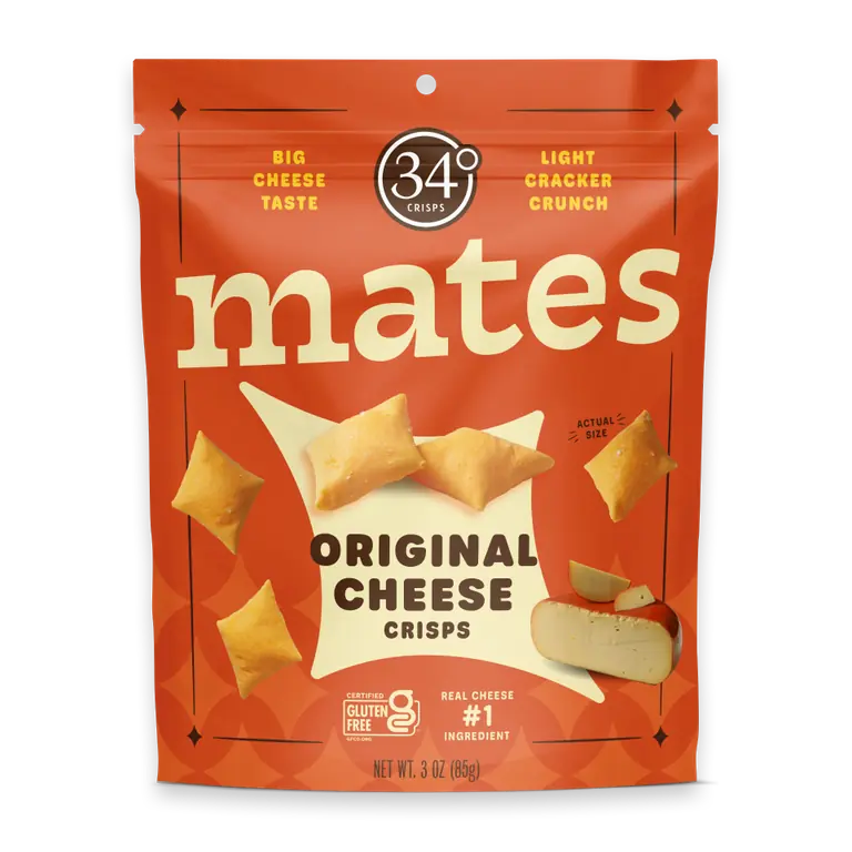 Mates Original Cheese Crisps