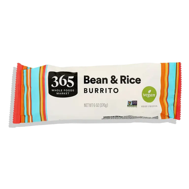 Bean and Rice Burrito, 6 OZ
