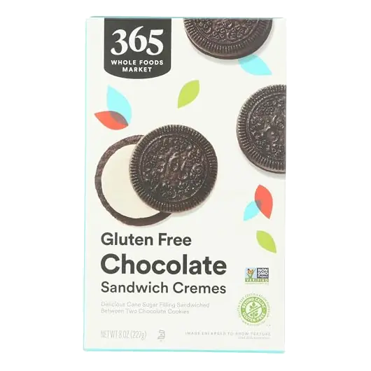 Chocolate Sandwich Cremes, 8 OZ