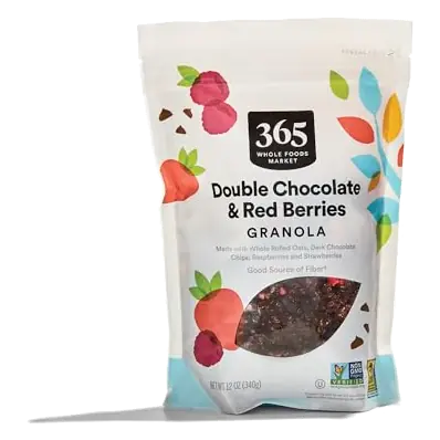 Double Chocolate Granola with Red Berries, 12 OZ