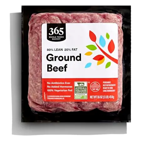 Ground Beef 80% Lean/20% Fat, 16 OZ