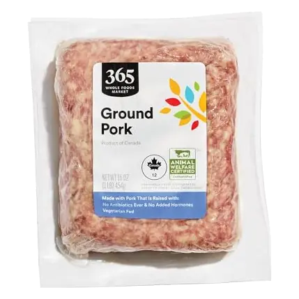 Ground Pork NAE, 16 OZ