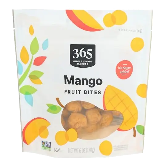 Mango Fruit Bites, 6 OZ