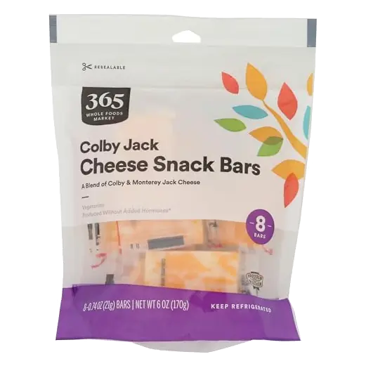 Mild COLBY Cheese Bar Snack, 6 OZ
