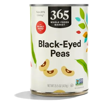 No Salt Added Black Eyed Peas, 15.5 OZ