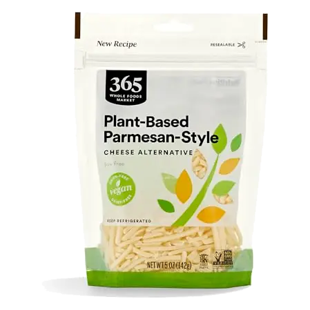 Non Dairy Parmesan Style Cheese Shreds, 5 OZ