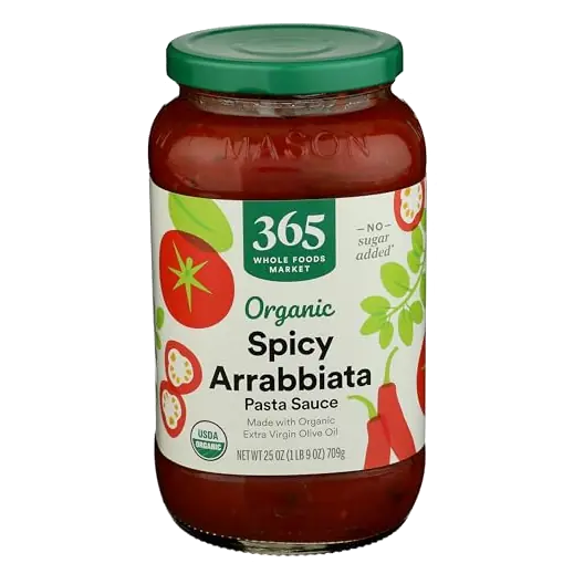 Organic Arrabbiata Pasta Sauce, 25 OZ