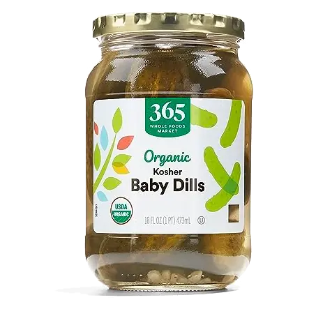 Organic Baby Dill Pickles, 16 FZ
