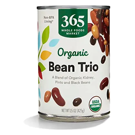Organic Bean Trio, 15 OZ