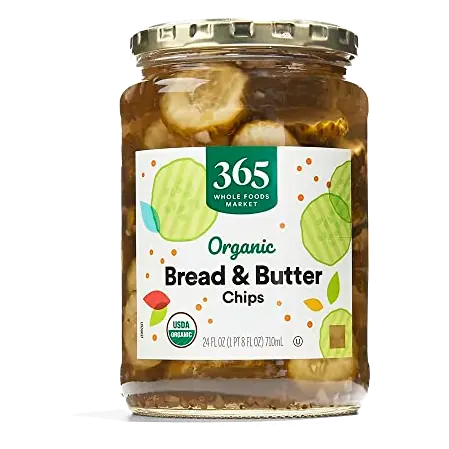 Organic Bread And Butter Pickles, 24 FZ