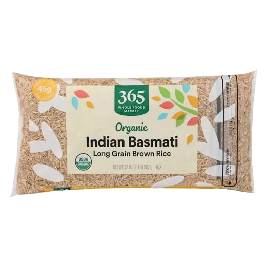 Organic Brown Basmati Indian Rice, 32 OZ