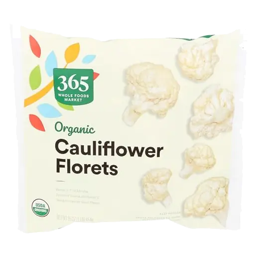 Organic Cauliflower Florets, 16 OZ
