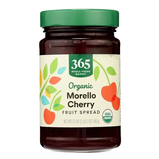 Organic Cherry Fruit Spread, 17 OZ