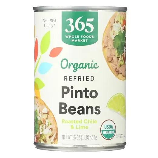 Organic Chili & Lime Refried Pinto Beans, 16 OZ