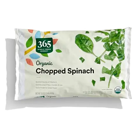 Organic Chopped Spinach, 16 OZ