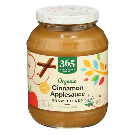 Organic Cinnamon Apple Sauce, 24 OZ