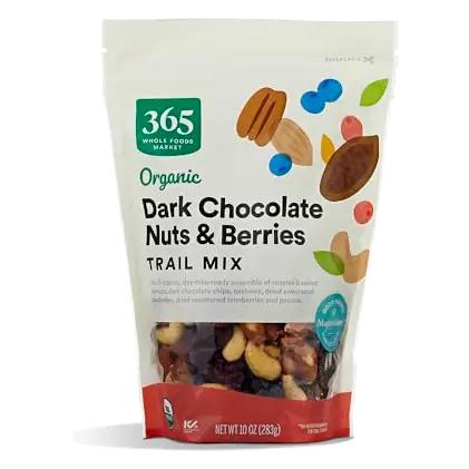 Organic Dark Chocolate Nuts & Berries Trail Mix, 10 OZ