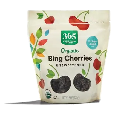 Organic Dried Unsweetened Bing Cherries, 8 OZ