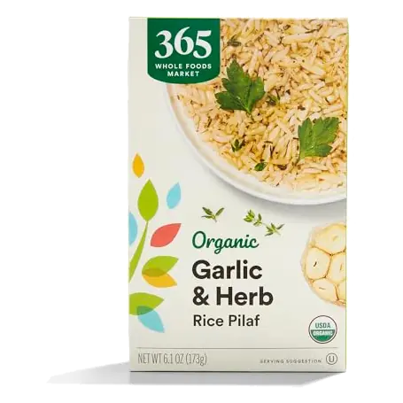 Organic Garlic and Herb Rice Pilaf, 6.1 OZ