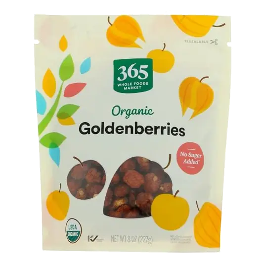 Organic Goldenberries, 8 OZ