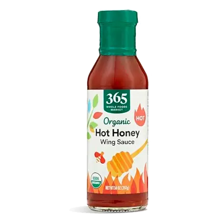 Organic Hot Honey Wing Sauce, 14 OZ