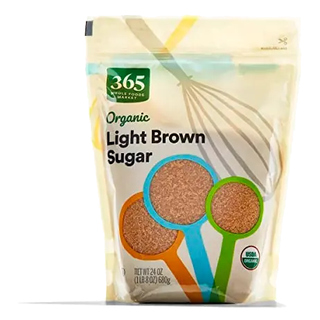 Organic Light Brown Sugar, 24 OZ