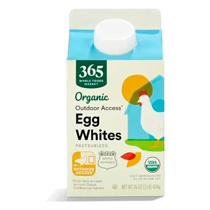 Organic Liquid Egg Whites, 16 OZ