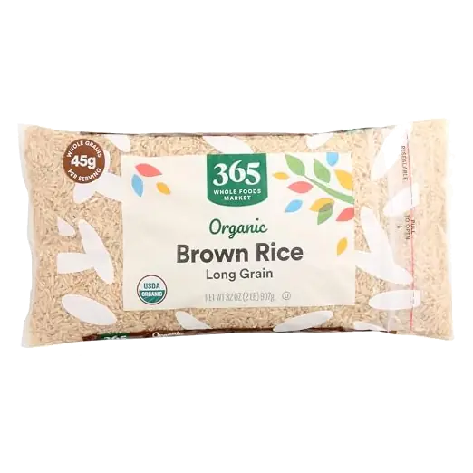 Organic Long Grain Brown Rice, 32 OZ