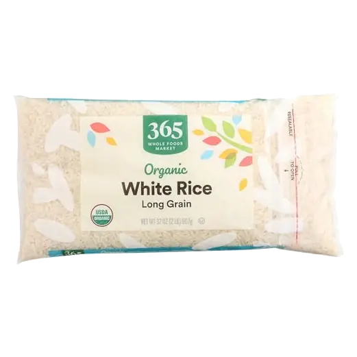Organic Long Grain White Rice, 32 OZ