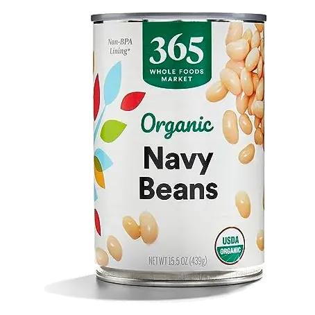 Organic Navy Beans, 15.5 OZ