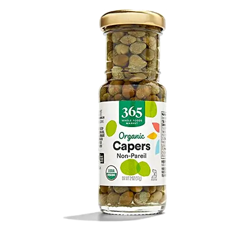 Organic Nonpareil Capers, 2 OZ