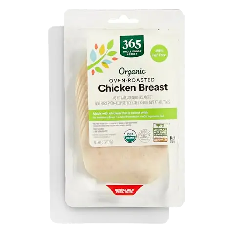 Organic Oven Roasted Sliced Chicken, 6 OZ