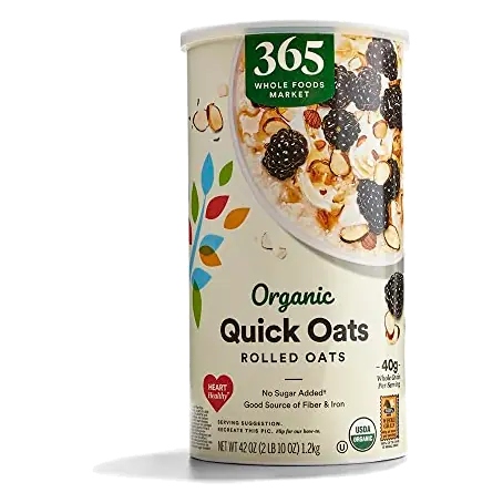 Organic Quick Oats, 42 OZ