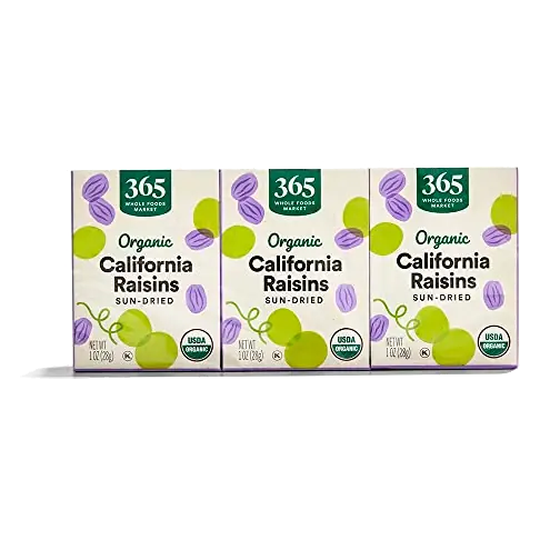 Organic Raisins 6 Count, 1 OZ