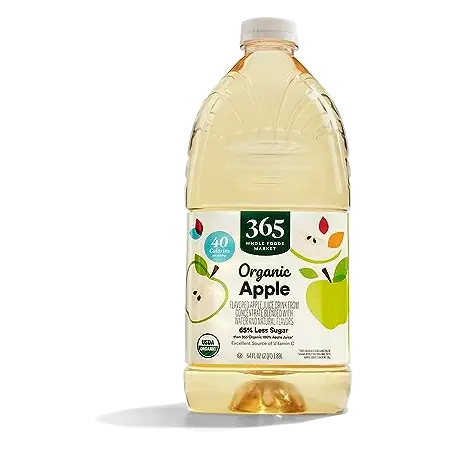 Organic Reduce Sugar Apple Juice, 64 FZ