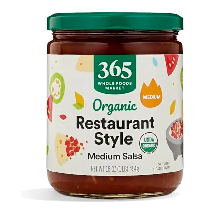 Organic Restaurant Style Medium Salsa, 16 OZ