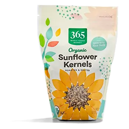 Organic Roasted Salted Sunflower Kernels, 12 OZ