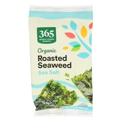 Organic Sea Salt Roasted Seaweed, 0.18 OZ