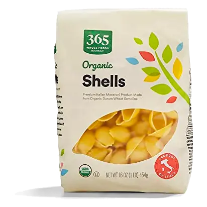 Organic Shells, 16 OZ