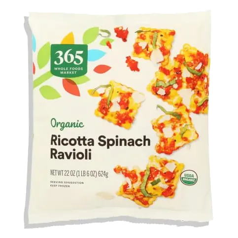Organic Spinach Ricotta Ravioli, 22 OZ