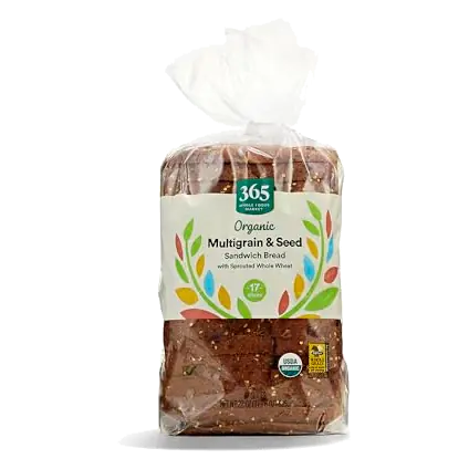 Organic Sprouted Multigrain & Seed Bread, 22 OZ