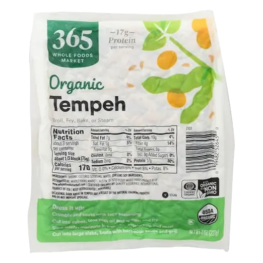 Organic Tempeh, 8 OZ