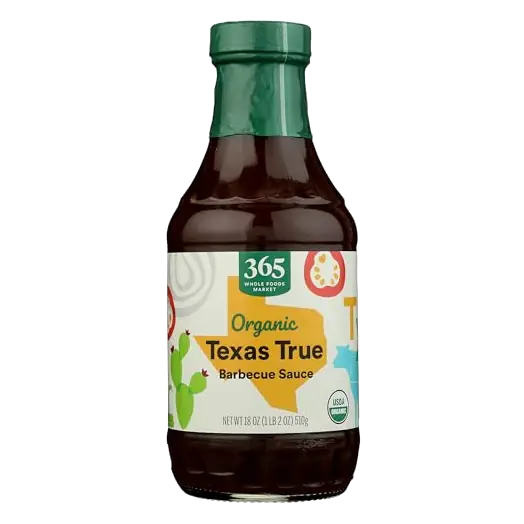 Organic Texas True Barbecue Sauce, 18 OZ