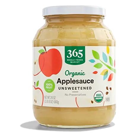 Organic Unsweetened Apple Sauce, 24 OZ