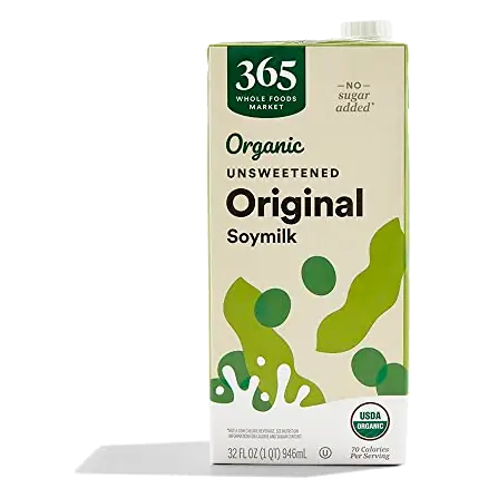 Organic Unsweetened Soy Beverage, 32 FZ