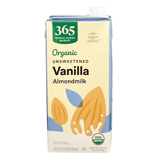 Organic Unsweetened Vanilla Almond Milk, 32 FZ